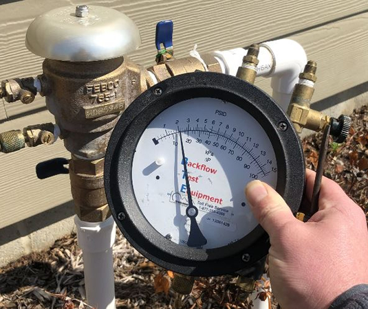 Backflow testing services near me