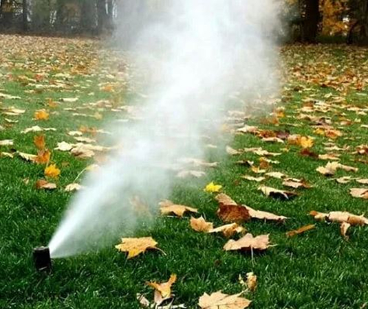How to winterize sprinkler system