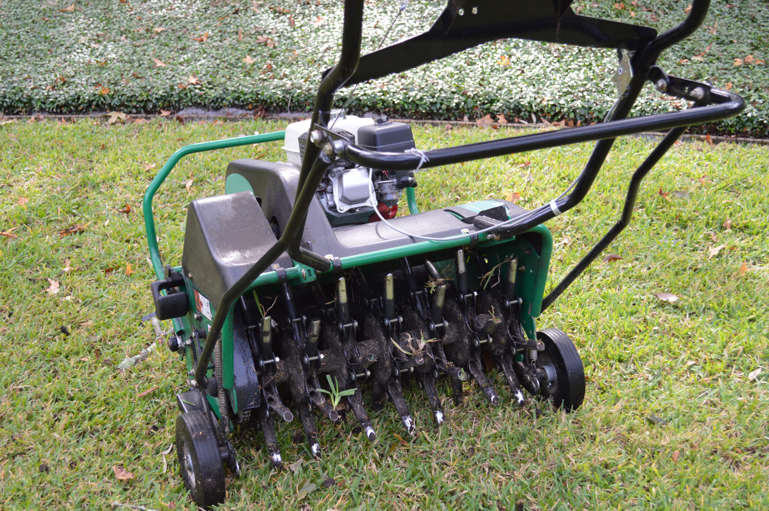 Lawn aeration services in Georgetown, KY